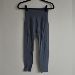 Lululemon Athletica Align High-Waist Leggings In Charcoal Grey Size 4